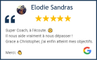 Il nous aide vraiment à nous dépasser, j'ai enfin atteint mes objectifs